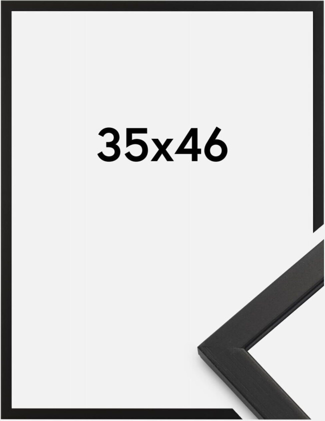 Ramme Edsbyn Akrylglass Svart 35x46 Cm