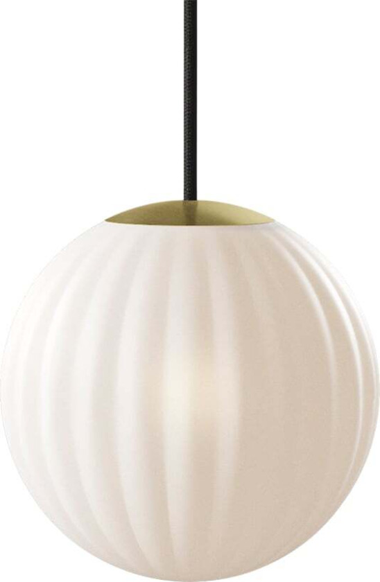 Bright Modeco Black Cable StrØ 20cm - Pendel Glass