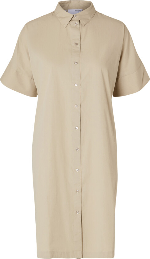 Slfblair 2/4 Short Shirt Dress Noos Str 40 - Korte Kjoler