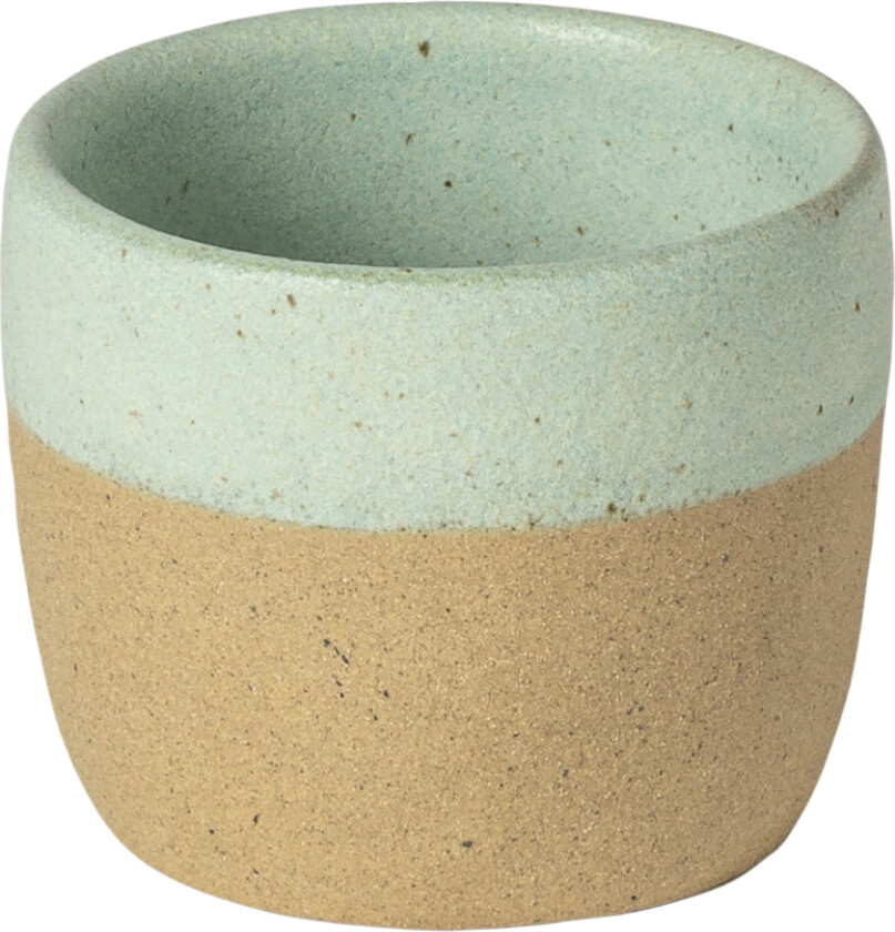 Espressokopp Arenito 7 cl Mint Steintøy Str L:6cm B:6cm H:4.9cm - Serveringsfat