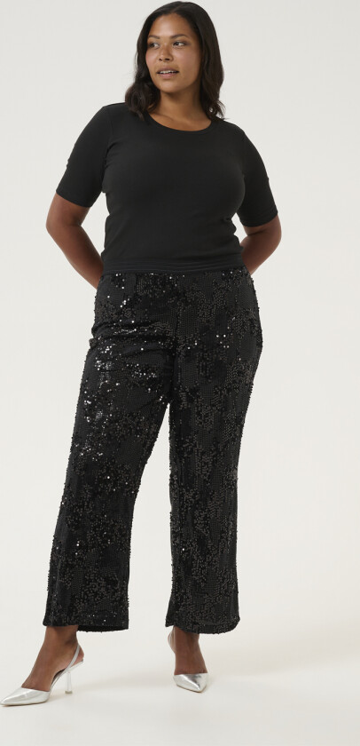 Kcnicoleen Sequin Pants Str L - Rette Ben