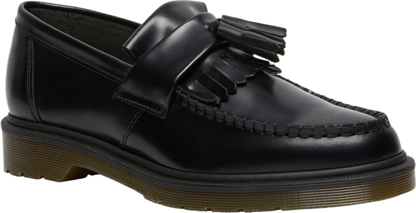 Bilde av Adrian Black Polished Smooth Kvinde Loafers Str 40
