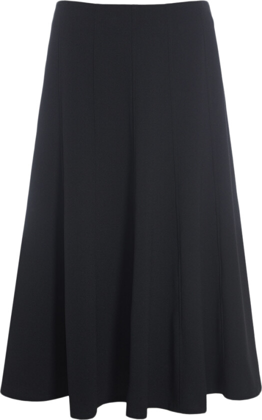 Nami Crepe Str XL - Midi Skjørt