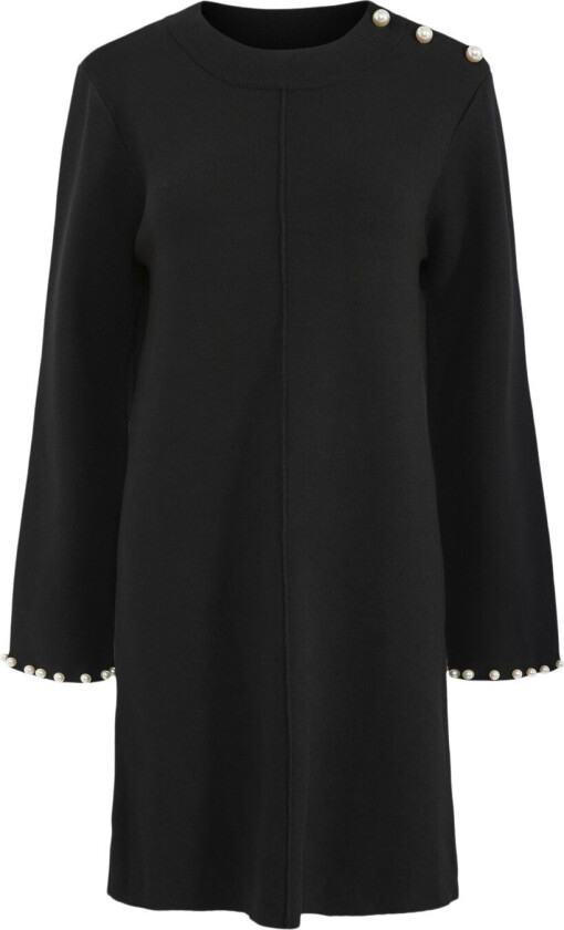 Yashama LS Pearl Knit Dress Str M - Maxi Kjoler