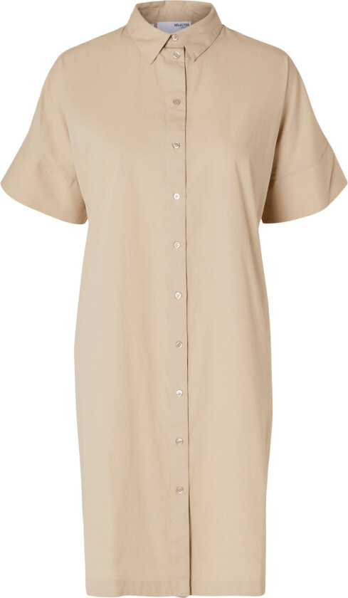 Slfblair 2/4 Short Shirt Dress Noos Str 42 - Korte Kjoler