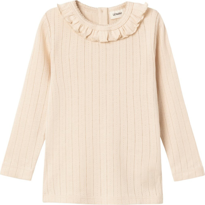 Nmfrachel NIS LS Slim TOP LIL Noos Str 98 - Bluser