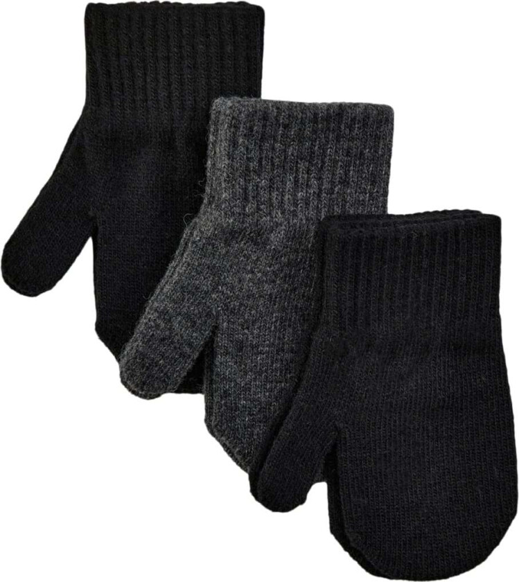 Magic Mittens 3 Pack Str 0-2Y - Votter&Hansker Akryl