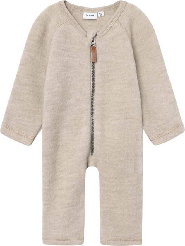 Nbfwmino Wool BRU LS Suit Noos Str 80 - Jumpsuits