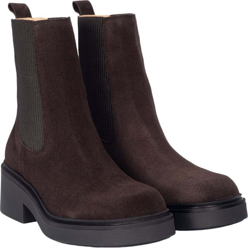 Støvle med Elastik Kvinde Chelsea Boots Str 41