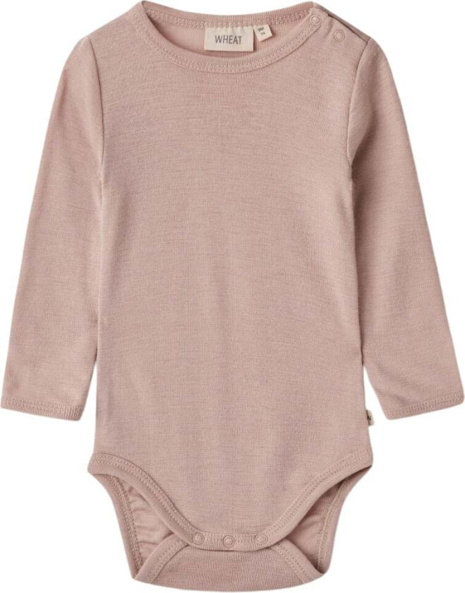 Langærmet Uld Body Str 56/1m - Langermet Bodies Merinoull