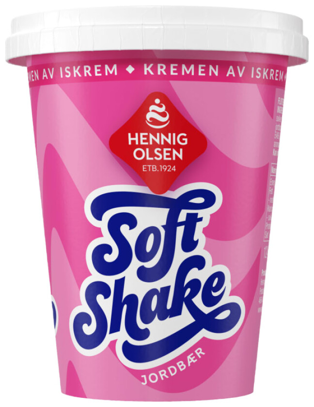 Soft Shake Jordbær 210ml