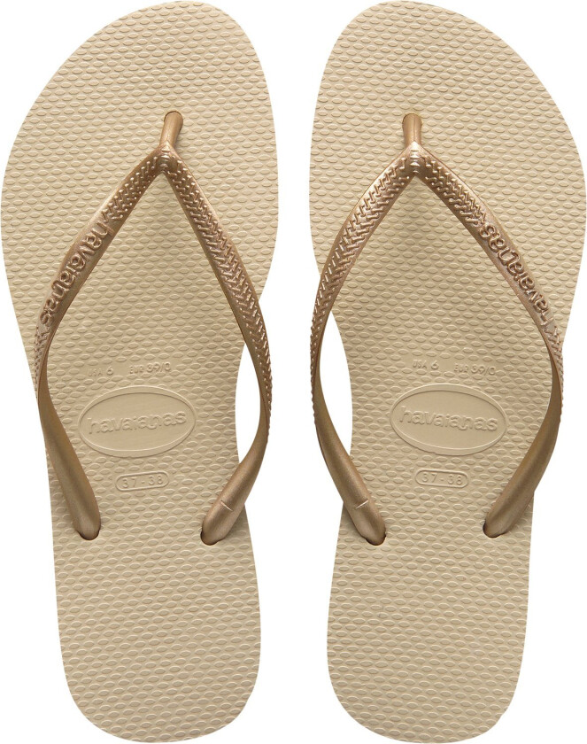 Slim Kvinde Flip Flops Str 39-40 - Gummi