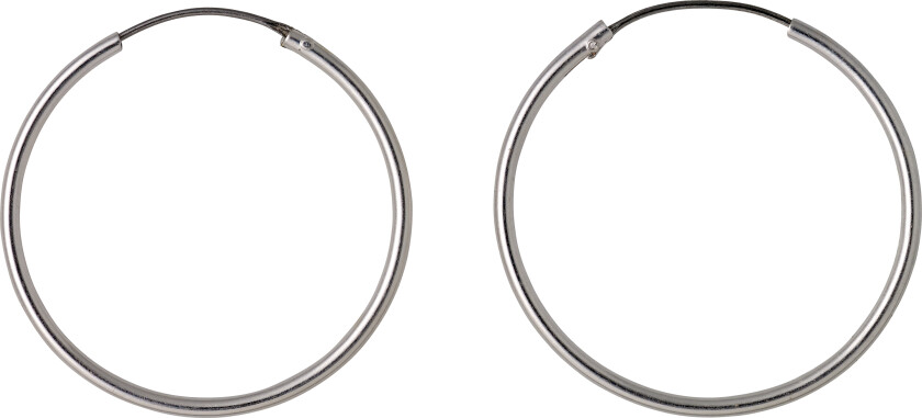 Øreringe Beyonce_pi Forsølvet: Sølv - Kreoler