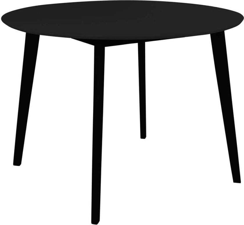 Vojens spisebord Ø105cm svart.