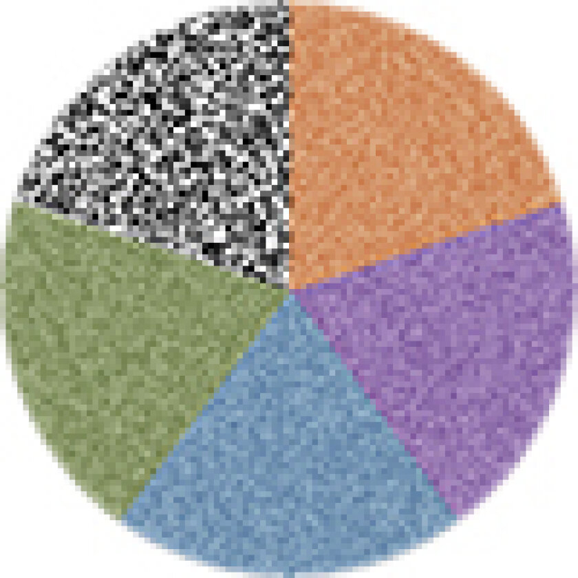 Eyeshadow 5 Colours - Paletter