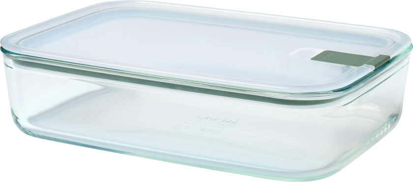 Husholdningsboks Easyclip 2250 ml Nordic Sage Glass - Oppbevaringsglass&Krukker Glass