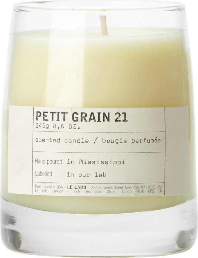 Petit Grain 21 Classic Candle - Duftlys Glass
