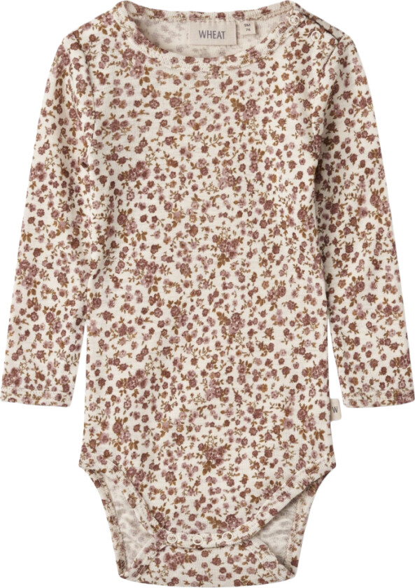 Langærmet Uld Body Str 80/12m - Langermet Bodies Merinoull