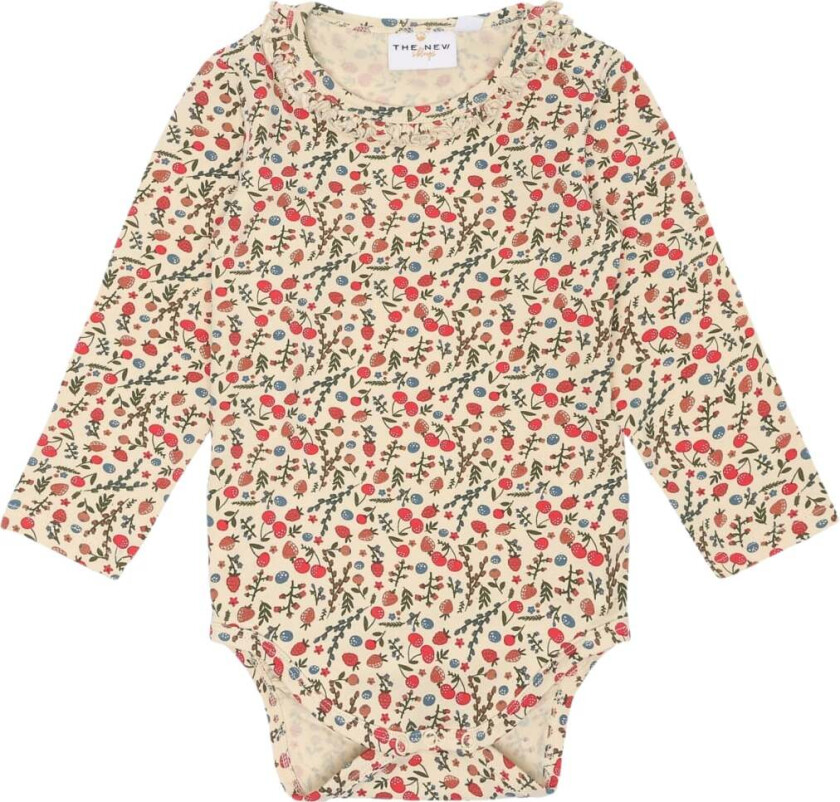 Tnslayanara L_S Body Str 56 cm - Langermet Bodies Bomull