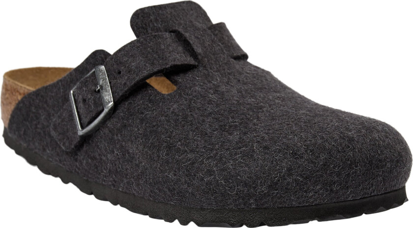 Boston FE Anthrazit Kvinde Flate Sandaler Str 36