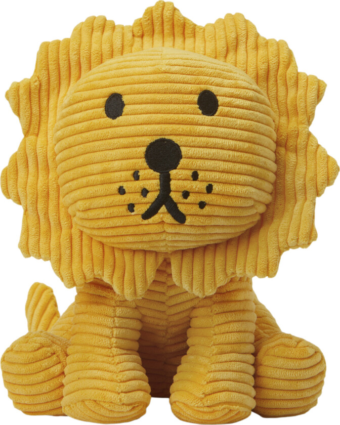 Lion Corduroy Yellow 24 cm - Bamser