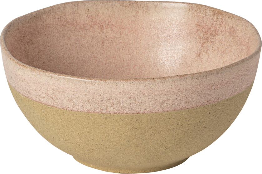 Skål Arenito 65 cl Rosa Steintøy Str L:0cm B:15.8cm H:7.7cm - Serveringsfat