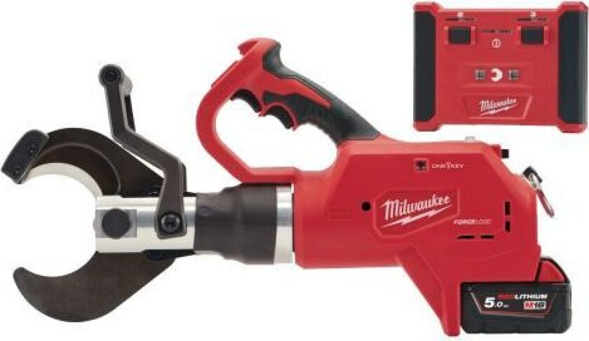 M18 HCC75R-502C Kabelsaks med batteri og lader