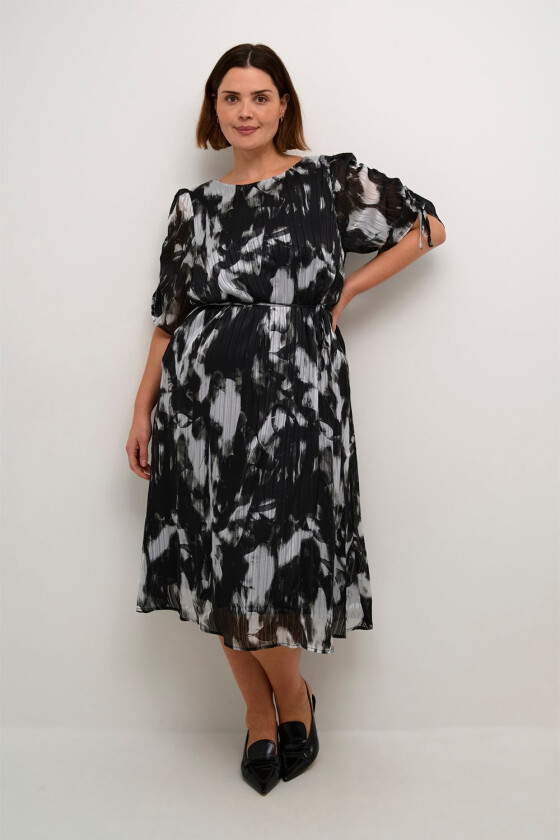 Kcliva Midi Dress Str 52 - Midi Kjoler Polyester