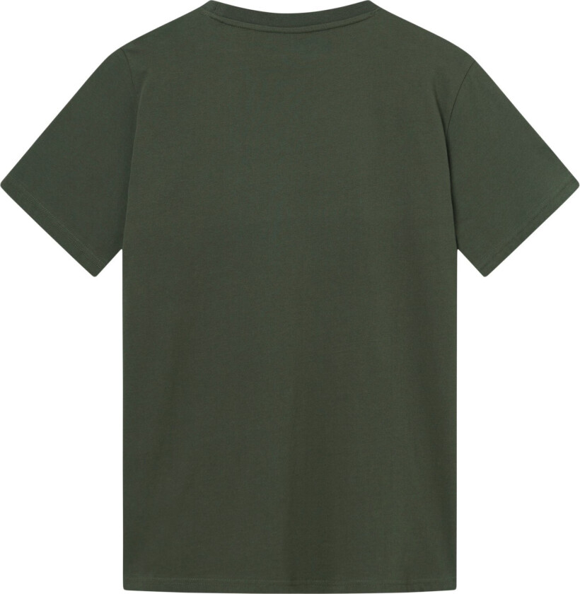 Loke Badge tee Regenerative Organic Certified - Gots/vegan Str XL - Kortermede T-skjorter