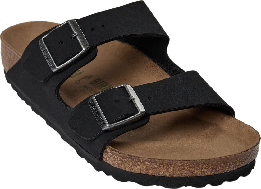Arizona Bfbc Earthy Vegan Black VEG Kvinde Flate Sandaler Str 39