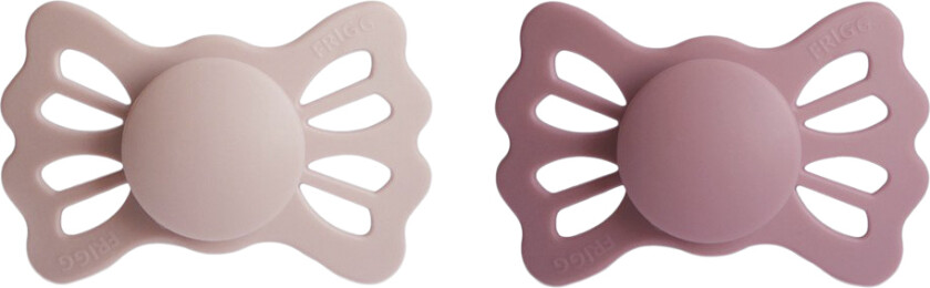 Lucky Symmetriske Sutter i Medicinsk Silikone 2pak . 2 - Blu - Smokker