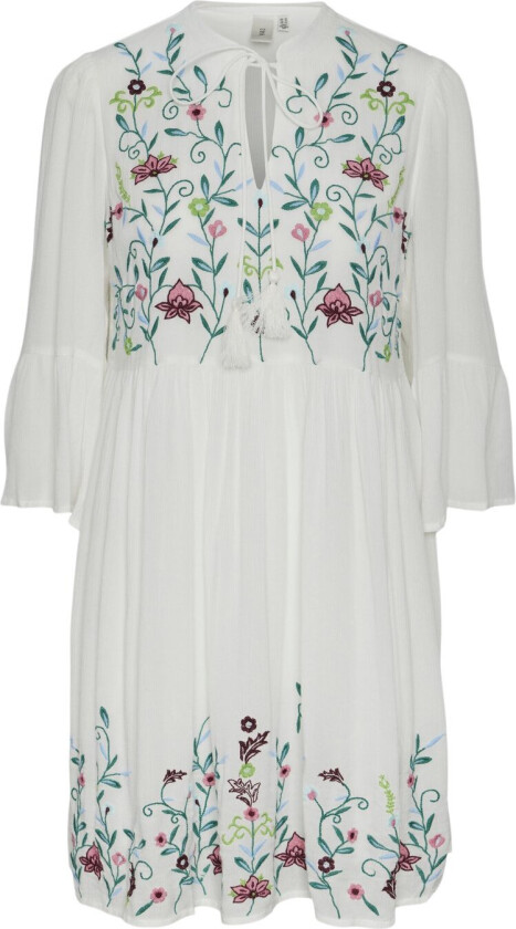Yaschella 3/4 Tunic Dress S. FES Str S - Maxi Kjoler