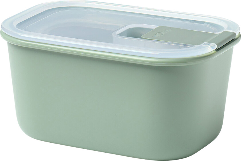 Husholdningsboks Easyclip 450 ml Nordic Sage PP - Plastbøtter Glass