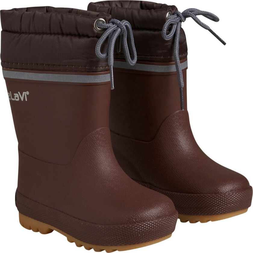 Thermal Wellies w. Liningsolid Gummistøvler Str 19