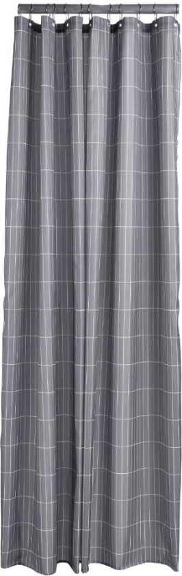 Tiles Badeforhæng Slate Grey 200 x 180 Str 200x180 cm. - Dusjforheng