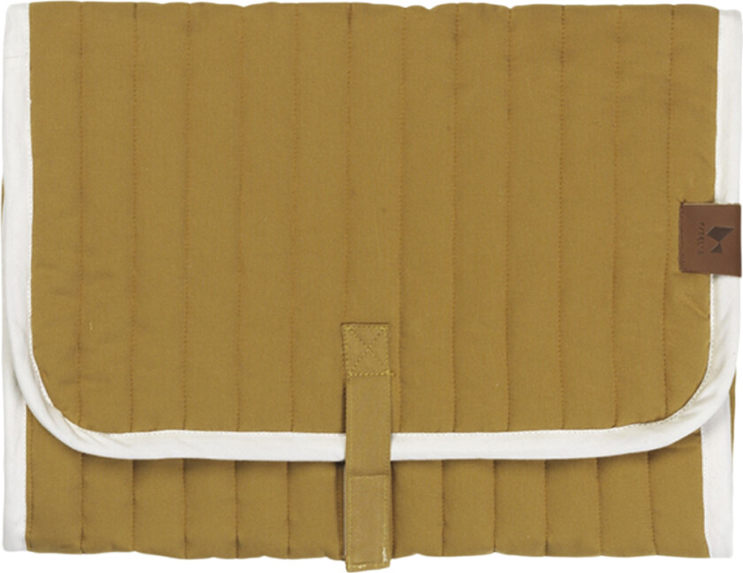 Changing Mat Ochre - Stellevesker Bomull