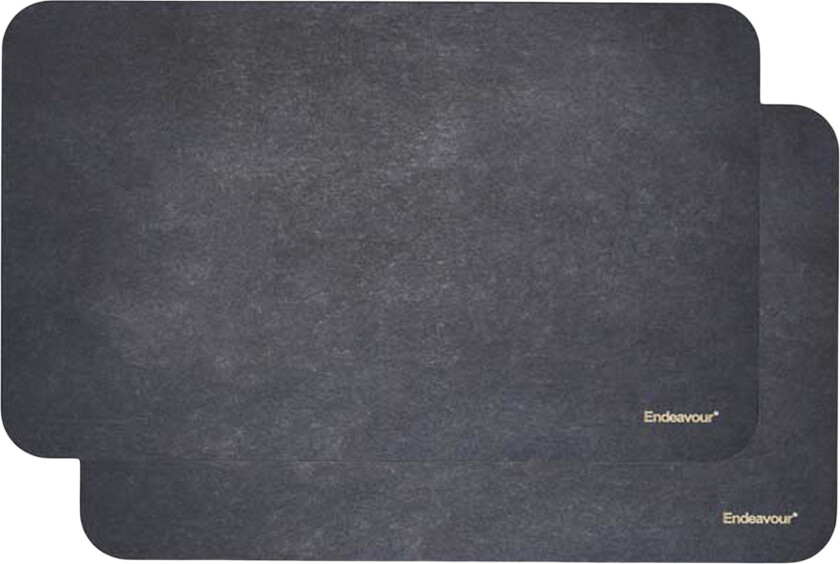 Twin Boards Wood Fiber Sort Str B35 x L23 cm - Skjærebrett