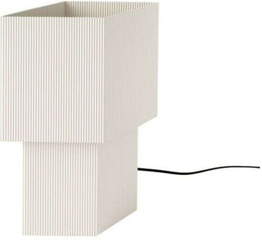 Romb 36 Bordlampe White Cotton