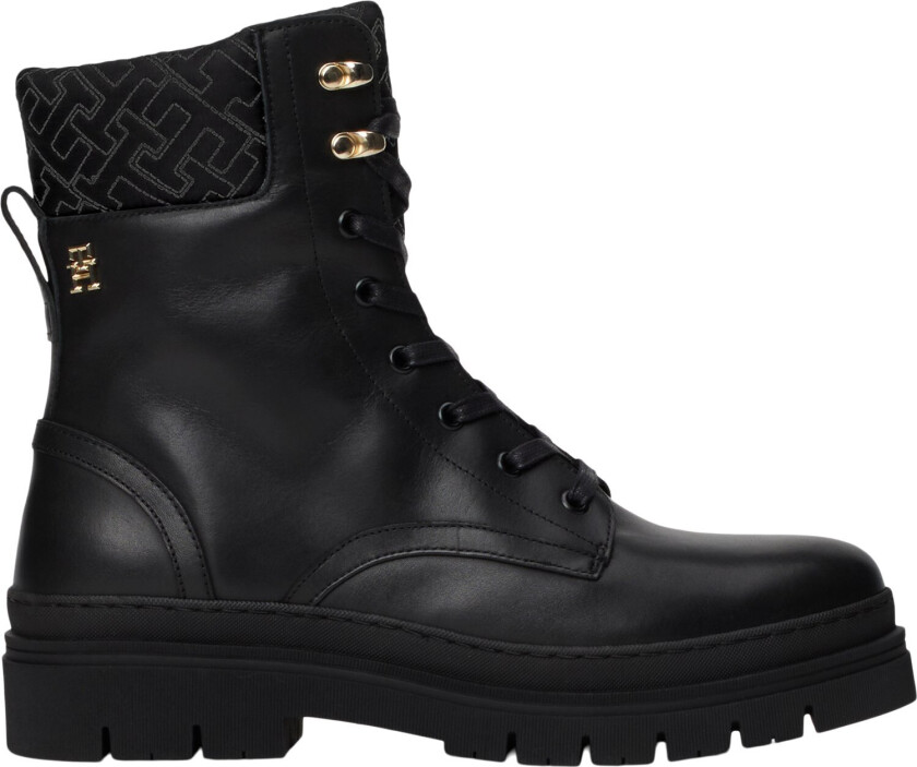 Cleated Laceup Lthr MIX Mono TL Kvinde Chelsea Boots Str 38