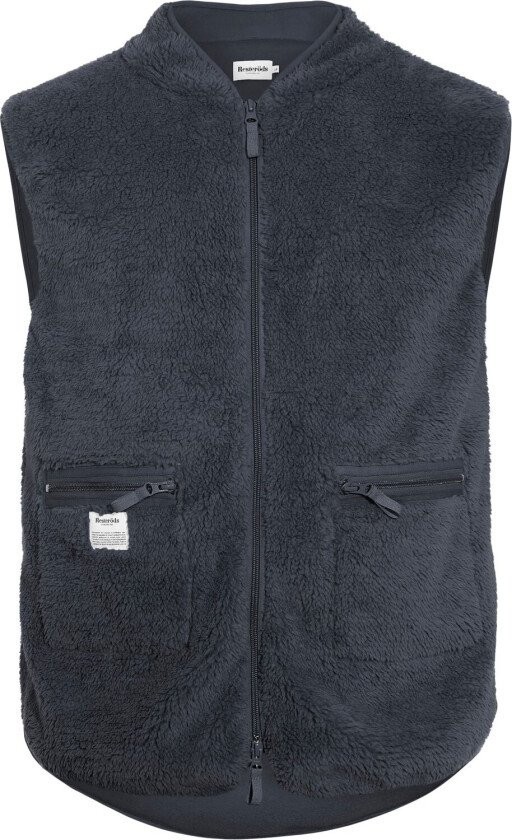 Fleece Vest Recycled Str L - Fleece