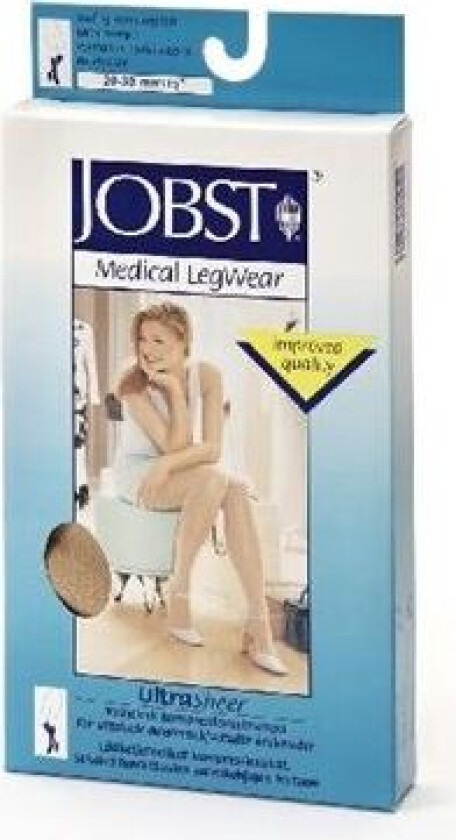 Jobst U Sheer  Kne Natural L