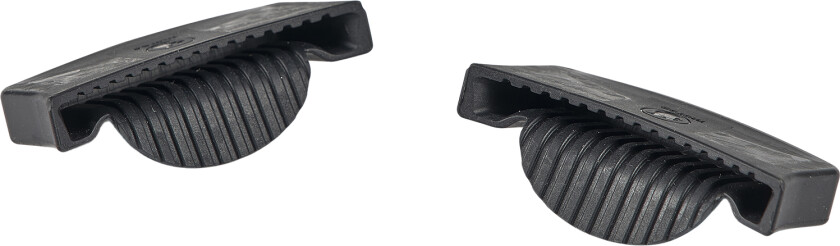 Håndtak Sett av 2 Svart Silikon Str H:1,2 cm - L: 9 cm - Grytekluter&Grytevotter