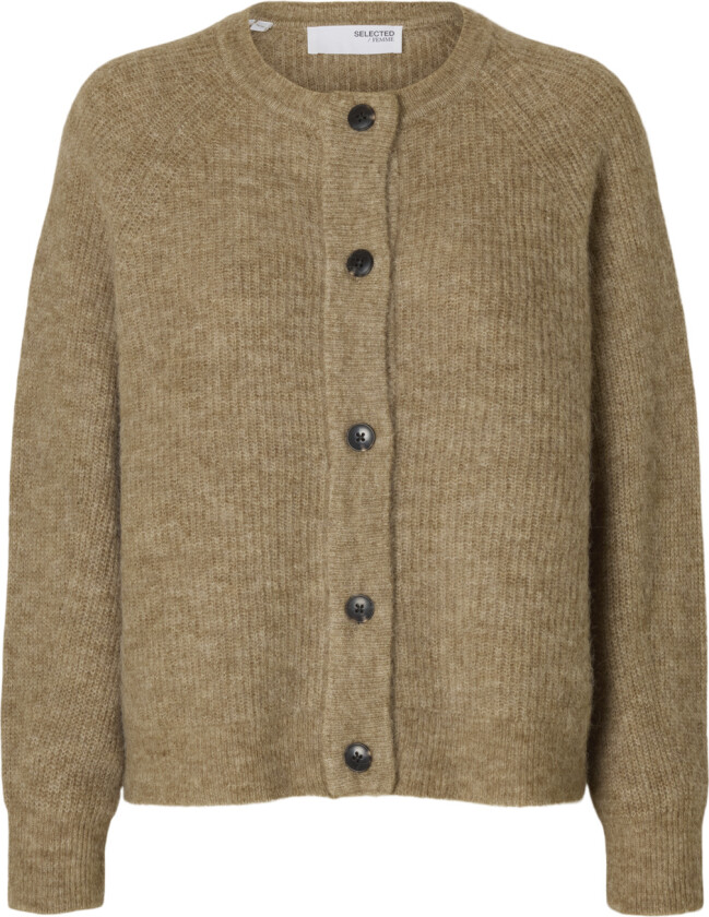 Slflulu LS Knit Short Cardigan Noos Str L - Gensere