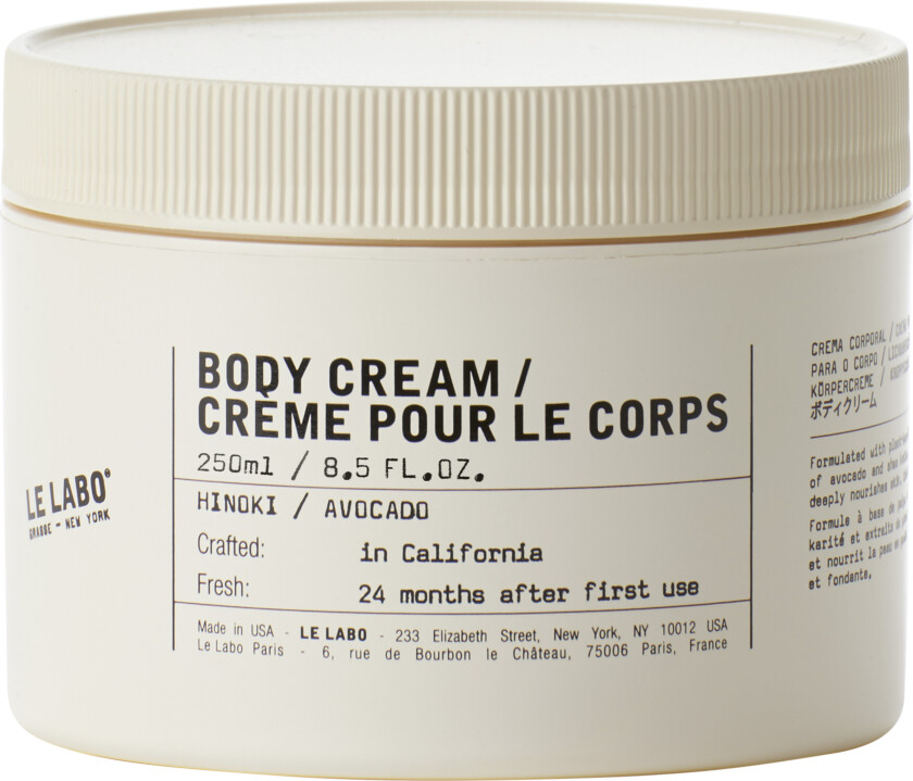 Body Cream Hinoki 250 ml - Kremer