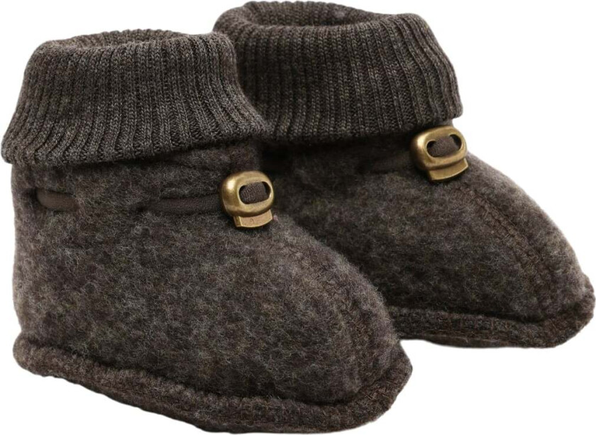 Wool Footies Tøfler Str 74/80Y - Merinoull