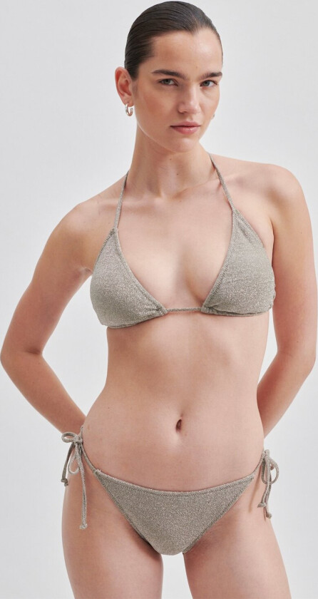 Glint Bikini Top Str S - Bikini Topper Polyester