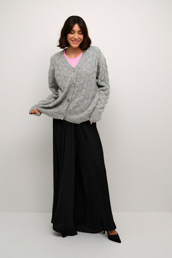 Kamalene Knit Cardigan Str XL - Cardigans