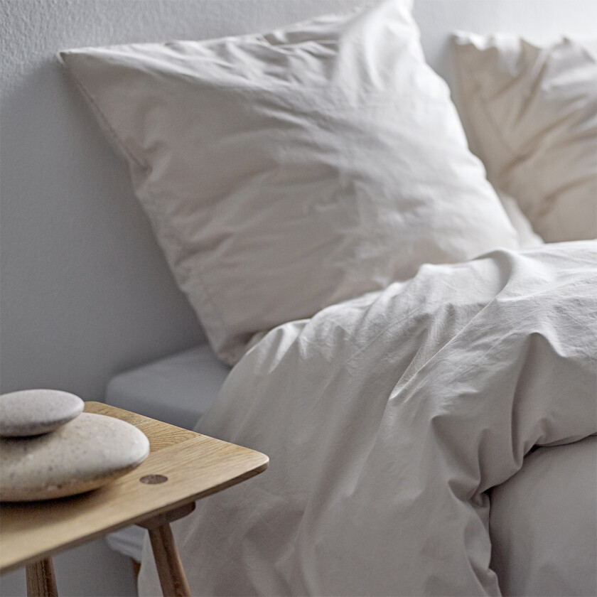 Sengesett 140x220 Whisper Beige Str L:220cm B:140cm H:0.1cm - Sengetøy Bomull