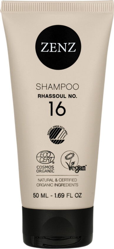 Zenz Organic Rhassoul 16 Treatment Shampoo Rhassoul 50 ML - Sjampo