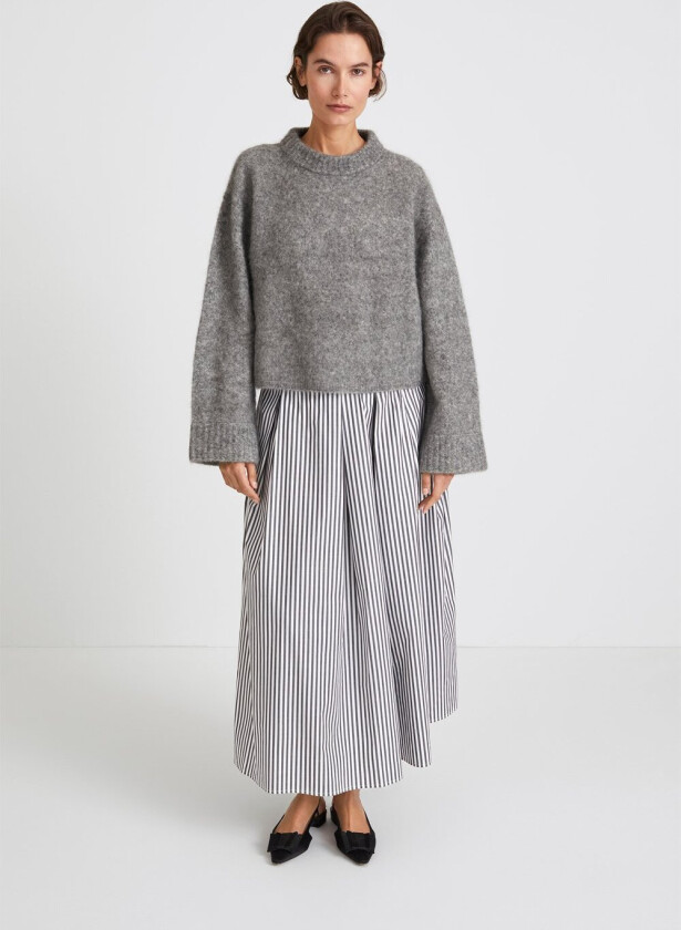 Niclas Short Sweater Str L - Gensere Mohair
